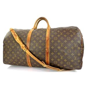 Louis Vuitton Brown Monogram Duffel Bag